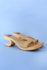 Sculptural Wooden Mules 9