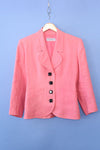 YSL Power Pink Hourglass Blazer S/M