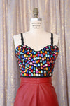 Blingy Bejeweled Bustier L