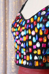 Blingy Bejeweled Bustier L