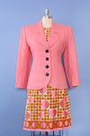 YSL Power Pink Hourglass Blazer S/M