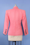 YSL Power Pink Hourglass Blazer S/M