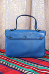 Azure Leather Handbag