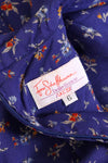 Belle France Cobalt Cottage Dress XS/S