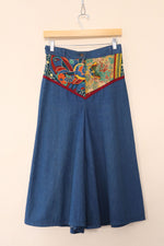 Denim Patchwork Culottes S