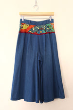 Denim Patchwork Culottes S