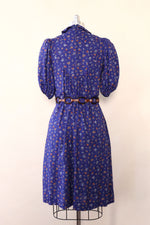 Belle France Cobalt Cottage Dress XS/S