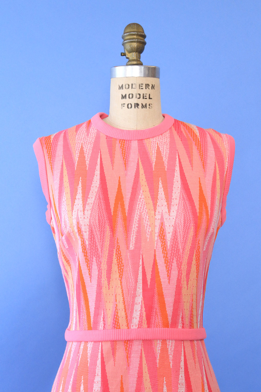 Psych Pink Knit Dress L