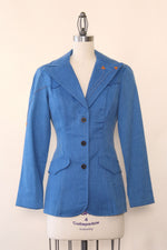 California Cowgirl Denim Blazer XS