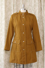 Cumin Topstitch "Drench Coat" M