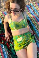 1960s Catalina Garden of Eden Two Piece M