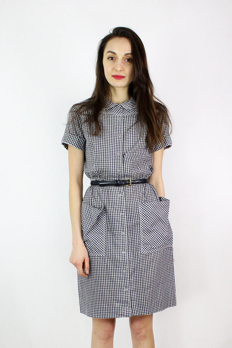 Doris Gingham Dress S/M