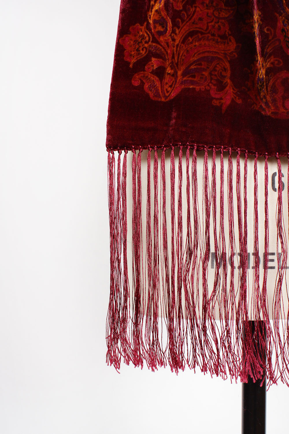 Royal Velvet Paisley Scarf