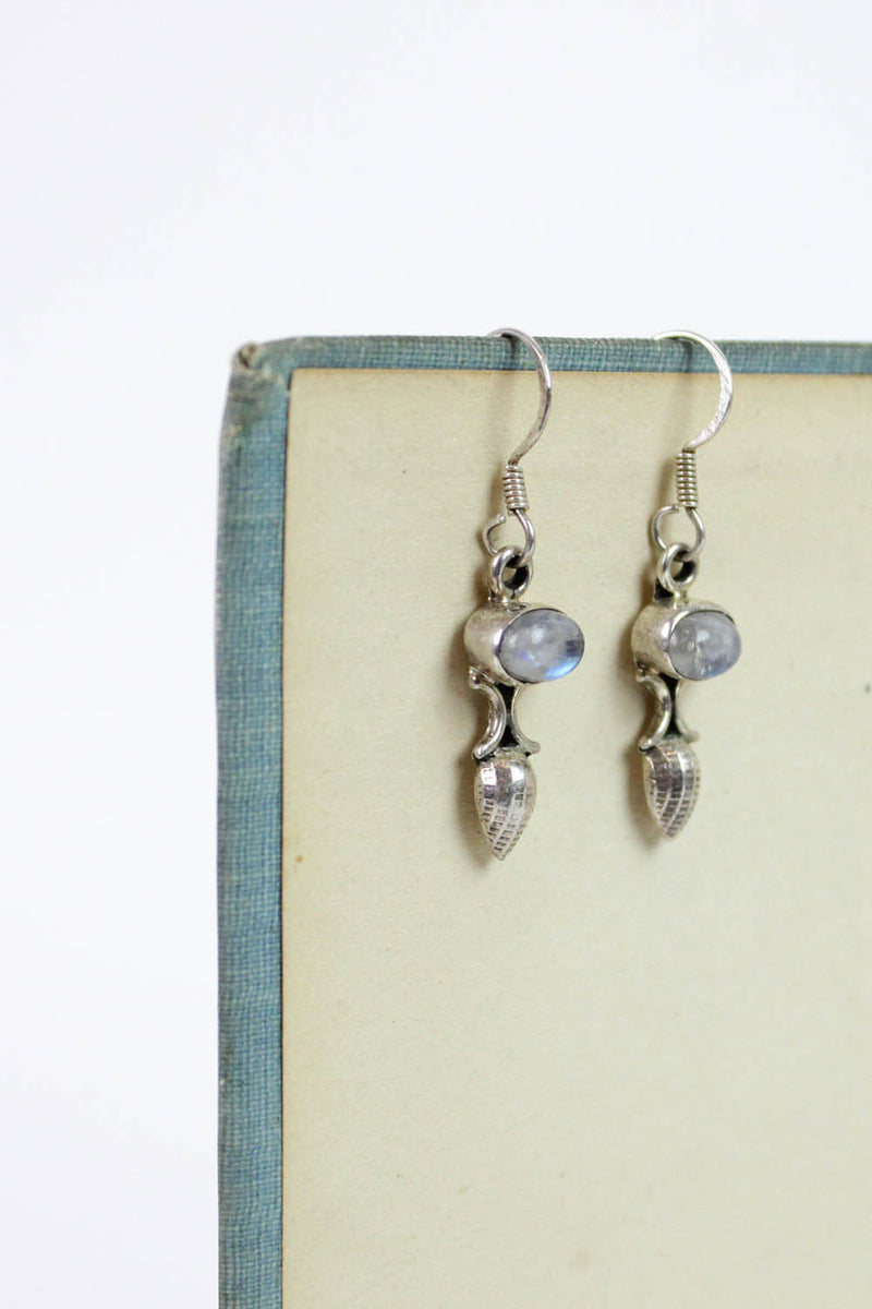 925 Moonstone Drop Earrings