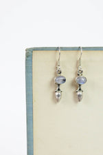 925 Moonstone Drop Earrings