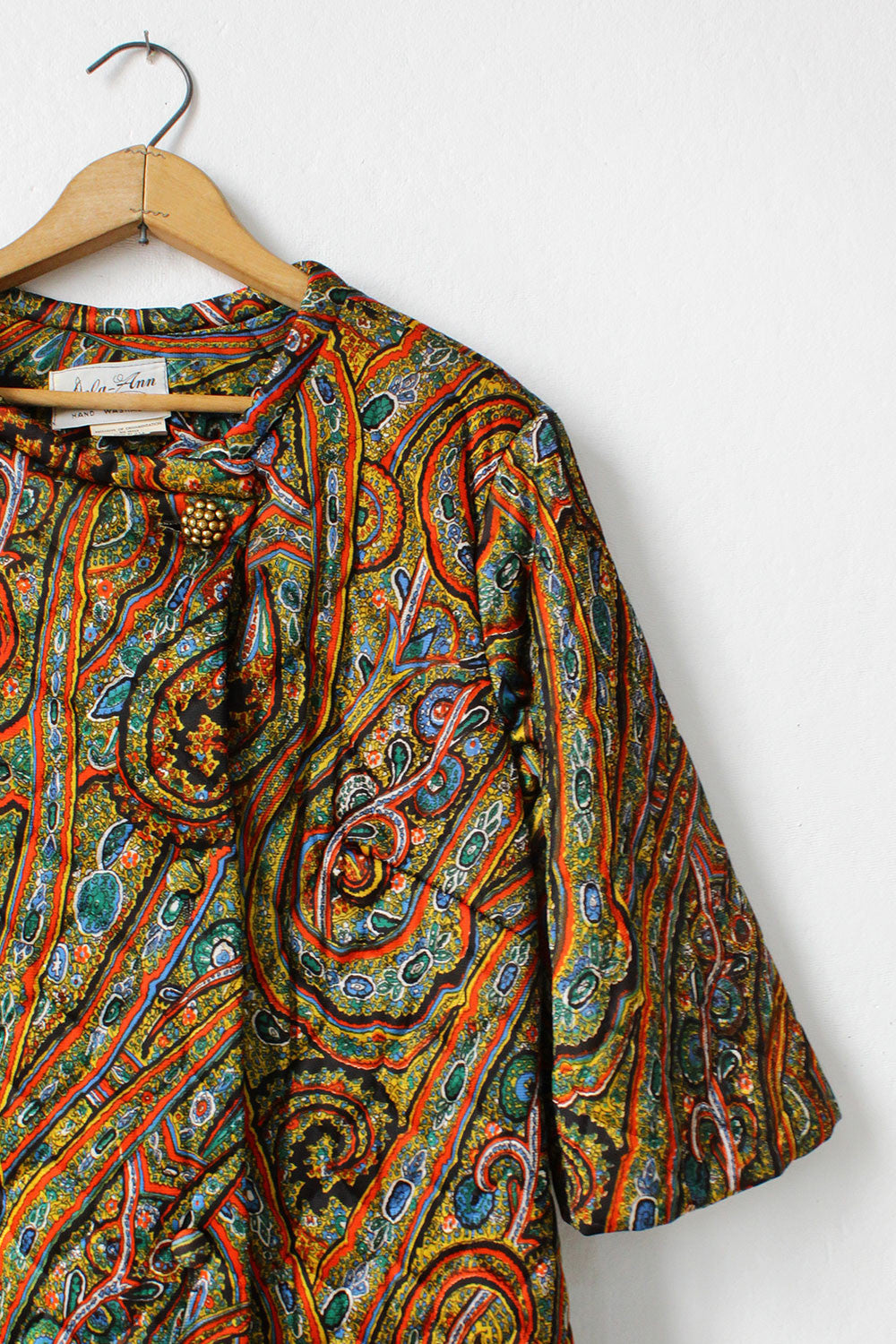 Quilted Paisley Duster