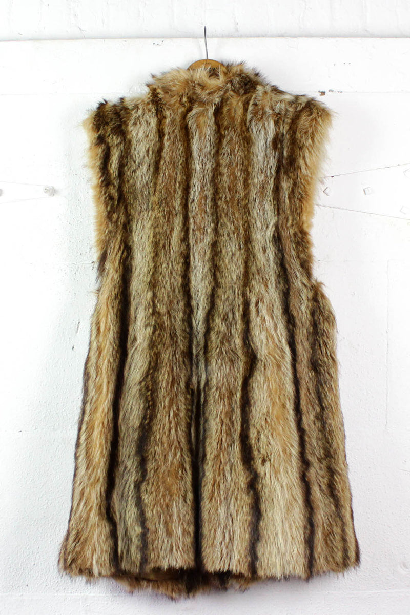 Long Fur Vest