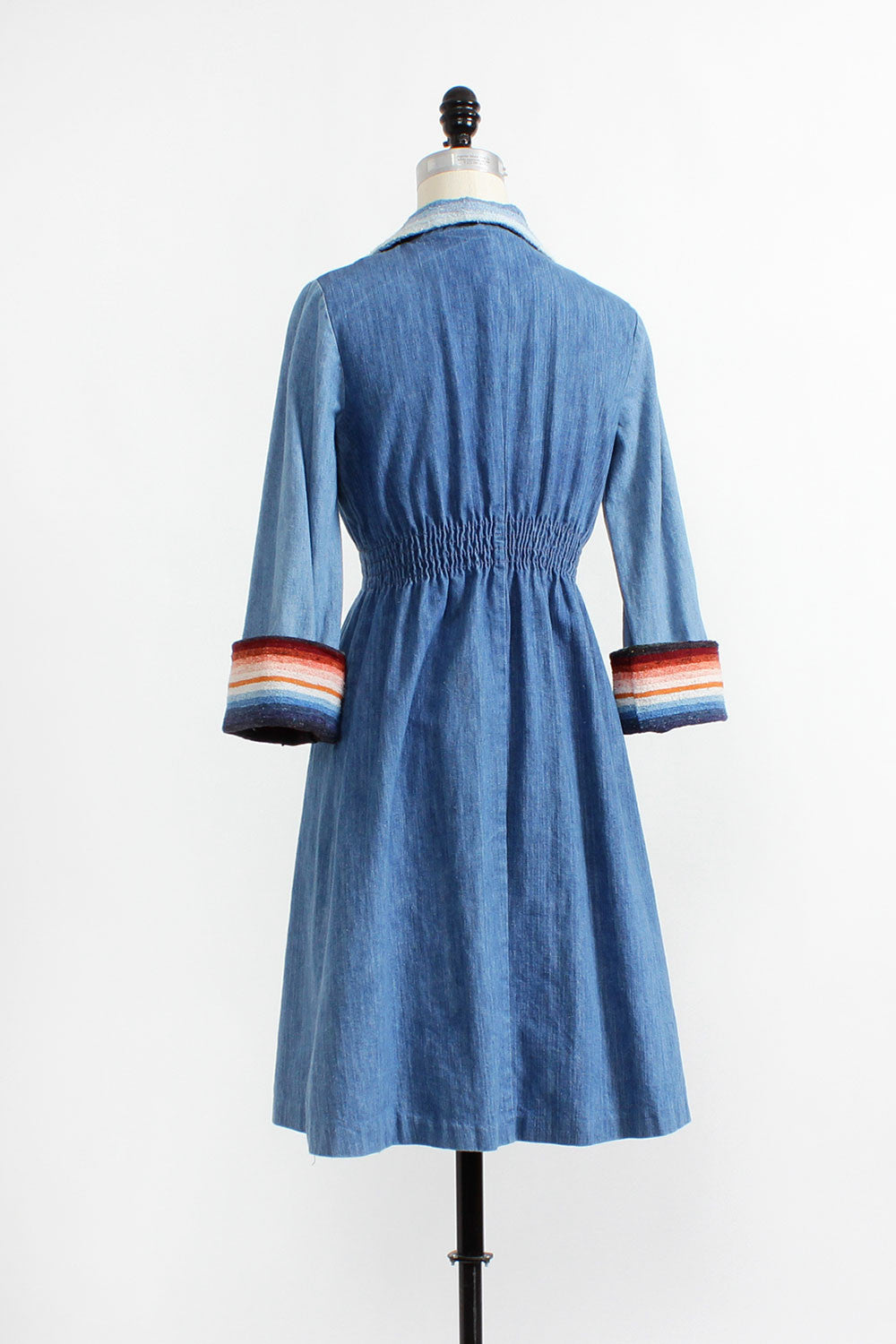 Oops 70s Serape Denim Dress S