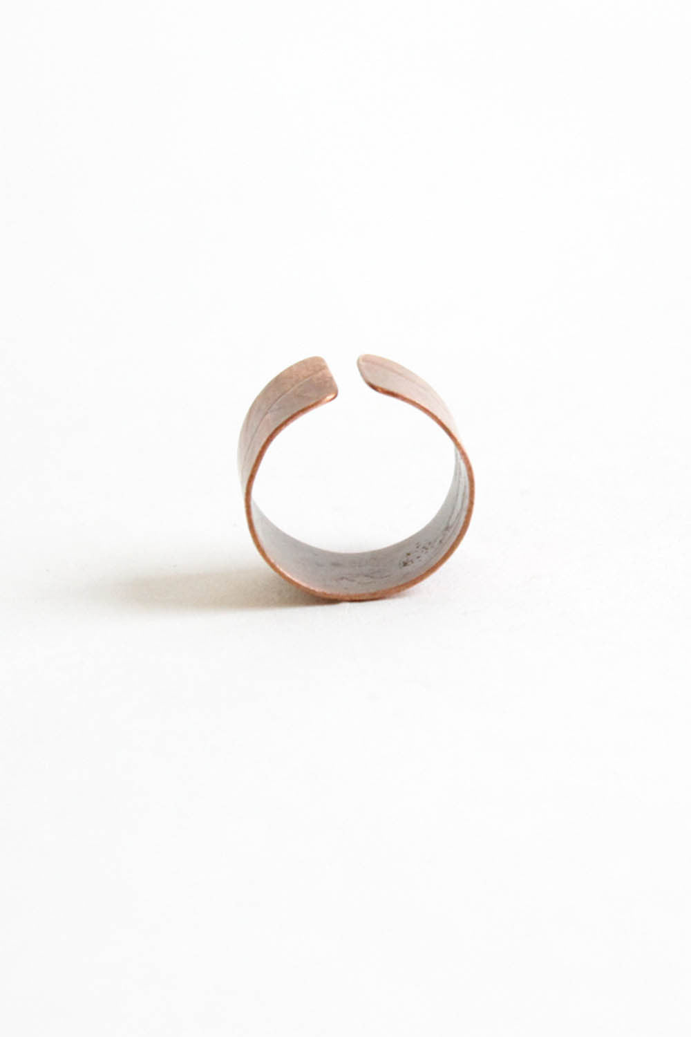 Copper Leaf Ring