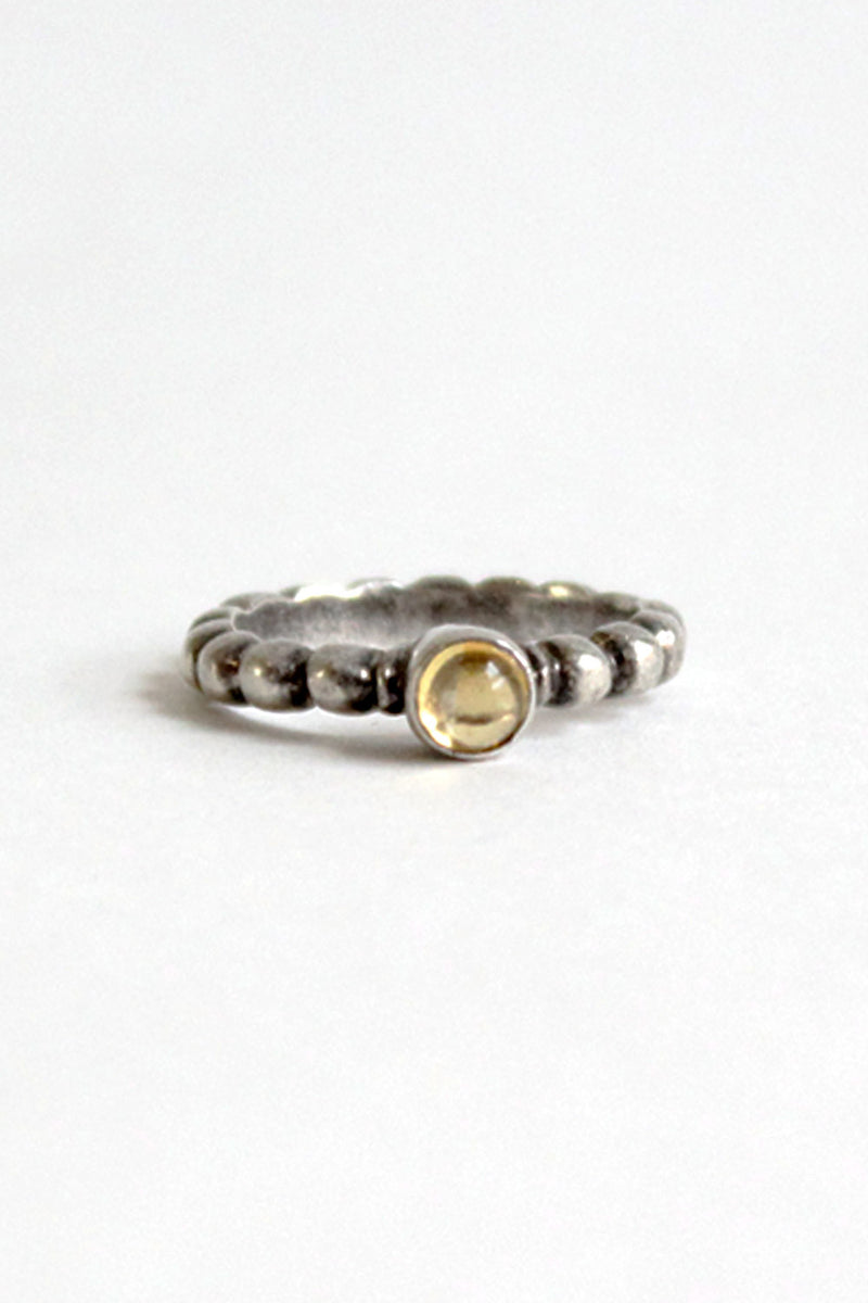 vintage citrine ring