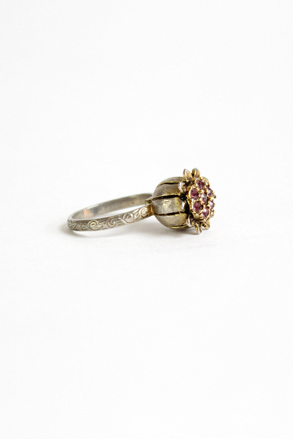 vintage flower ring