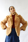 Caramel Rabbit Fur Coat XS/S