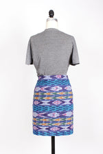 Ikat Mini Skirt L