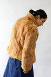 Caramel Rabbit Fur Coat XS/S