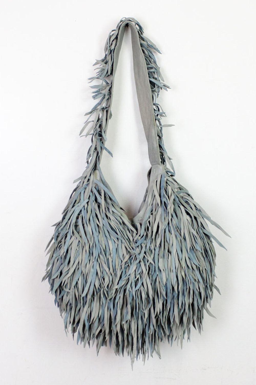 fringe leather hobo