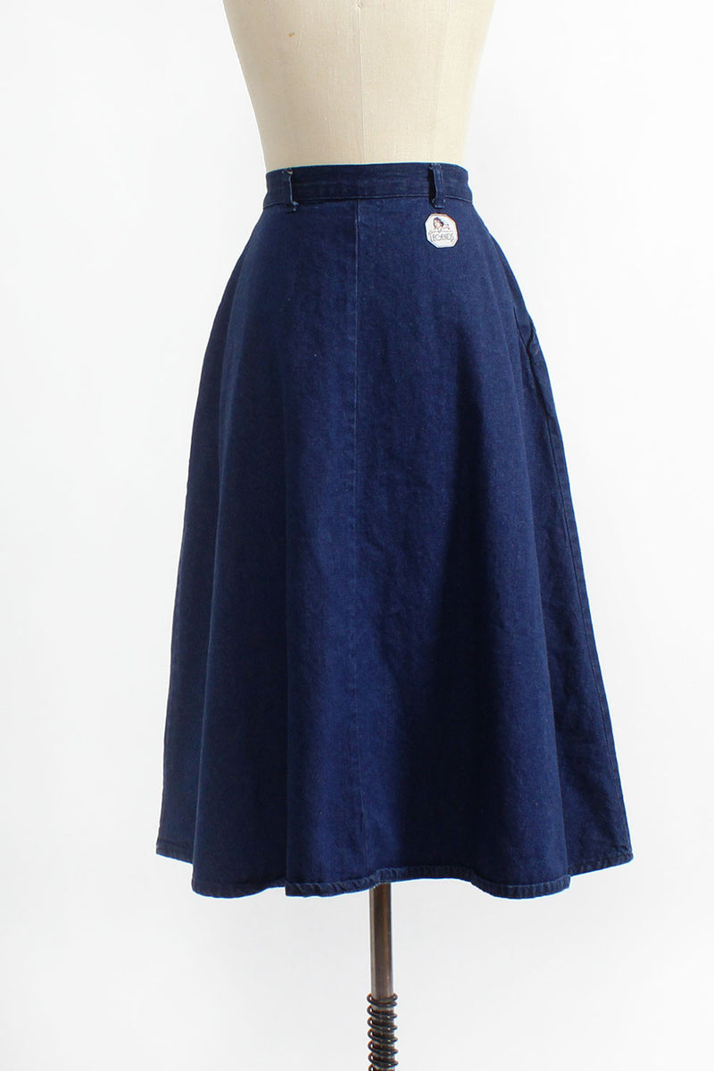 Midnight Legend Denim Skirt S