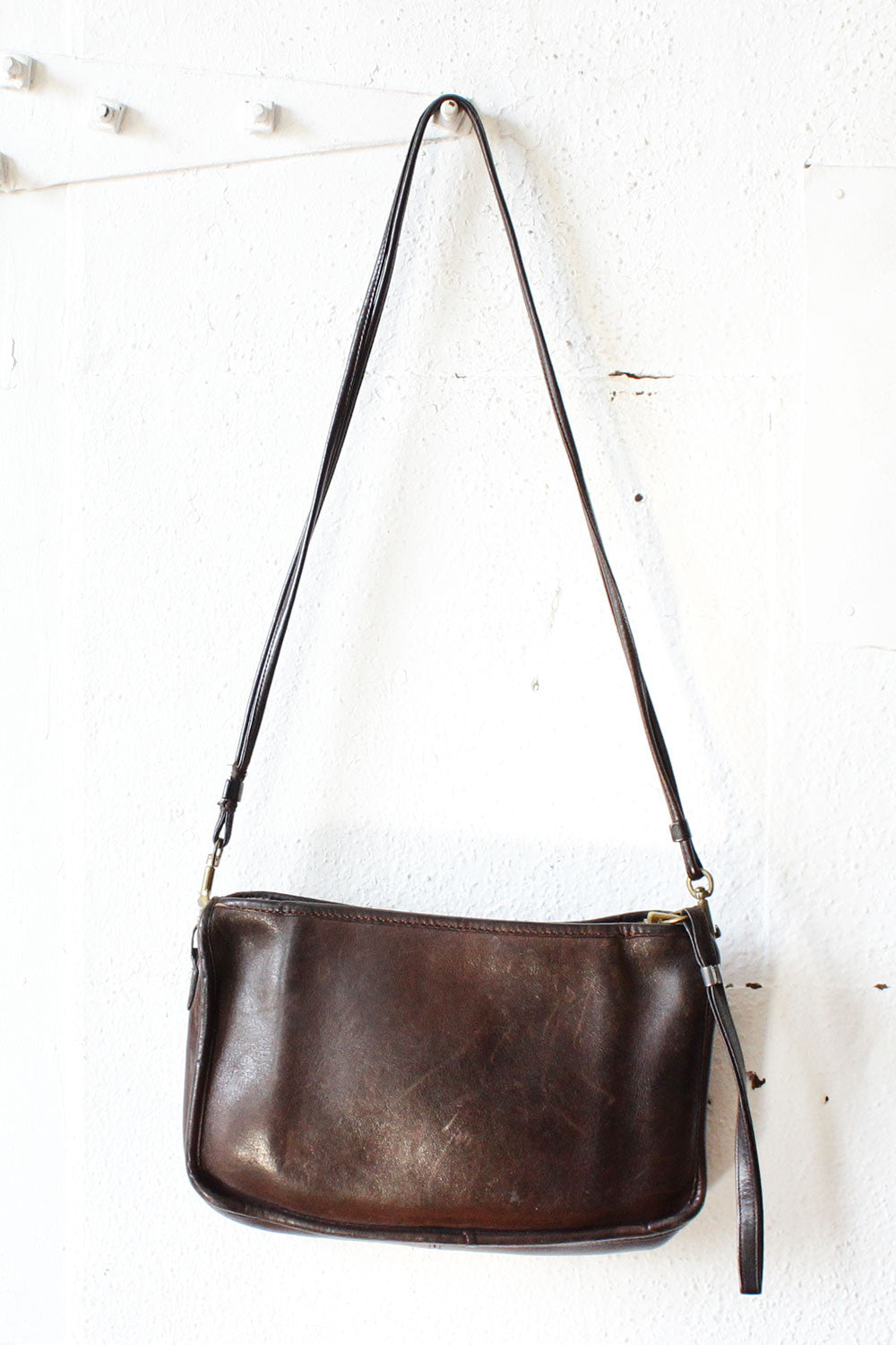 Tobacco Brown 70s Coach Bag