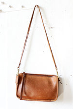 British Tan 70s Coach Bag