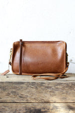 British Tan 70s Coach Bag