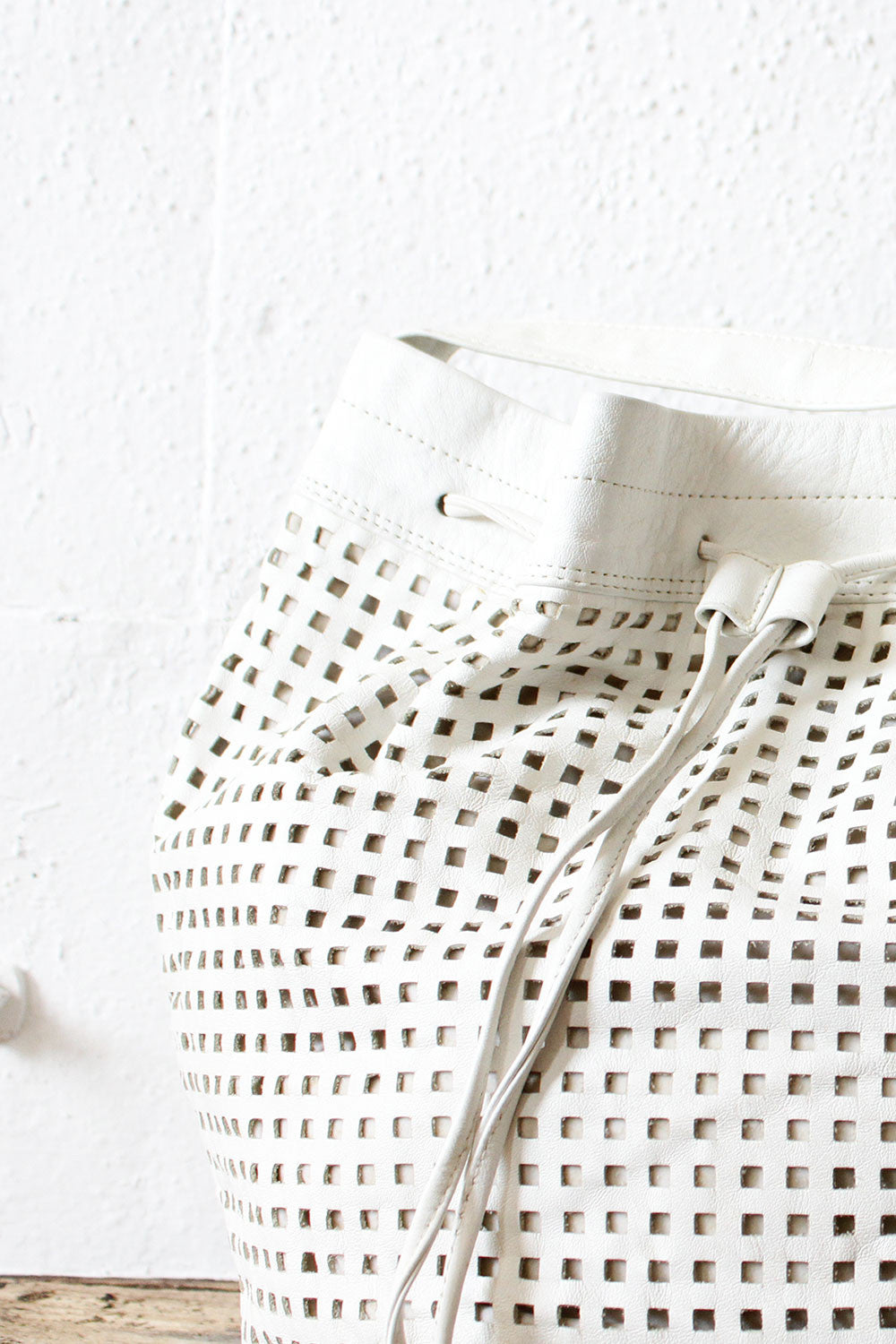 Brio! Perforated Bucket Bag