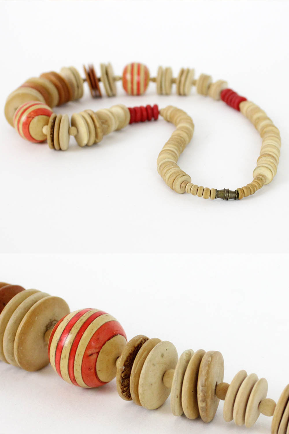 Art Teacher Wood Bead Necklace