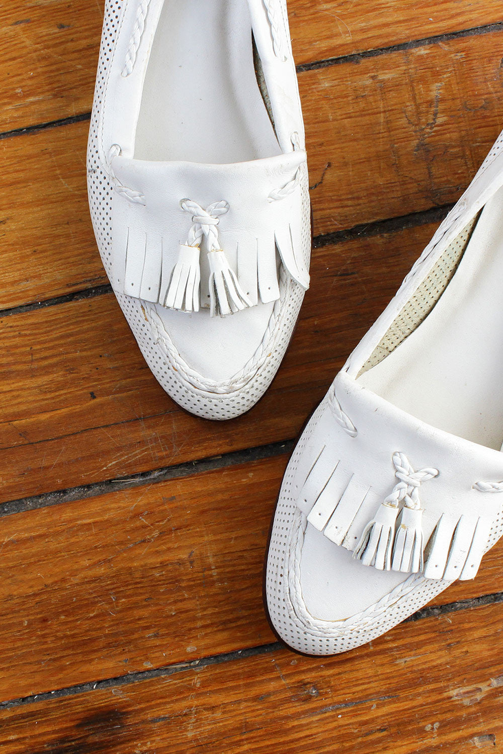 Bass Fringe Tassel Flats 8 1/2