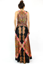 hippie maxe dress