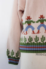 Cacti and Gaucho Sweater S-L