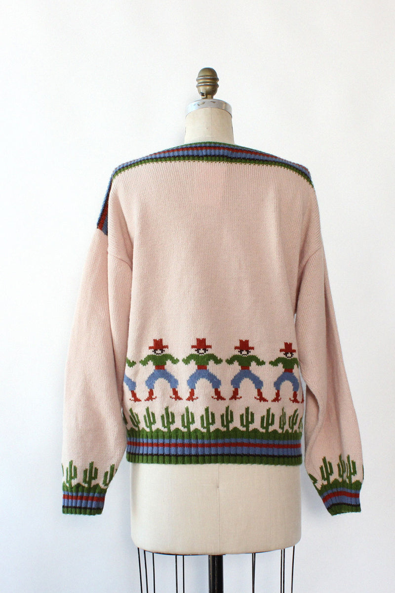 Cacti and Gaucho Sweater S-L