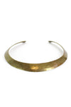 Hammered Brass Choker