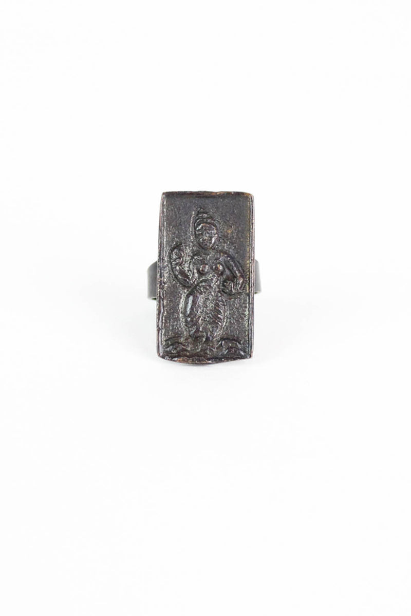 Bronzed Deity Ring