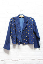 Starry Studded Denim Jacket S/M