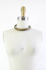 70s Indian Etched Coil Choker