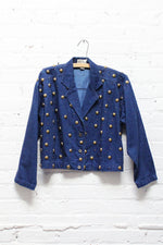 Starry Studded Denim Jacket S/M