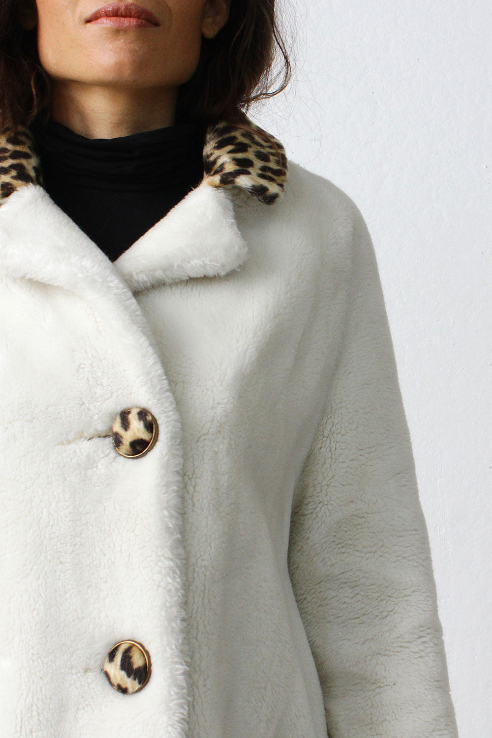 Polar Bear Faux Fur Coat S/M