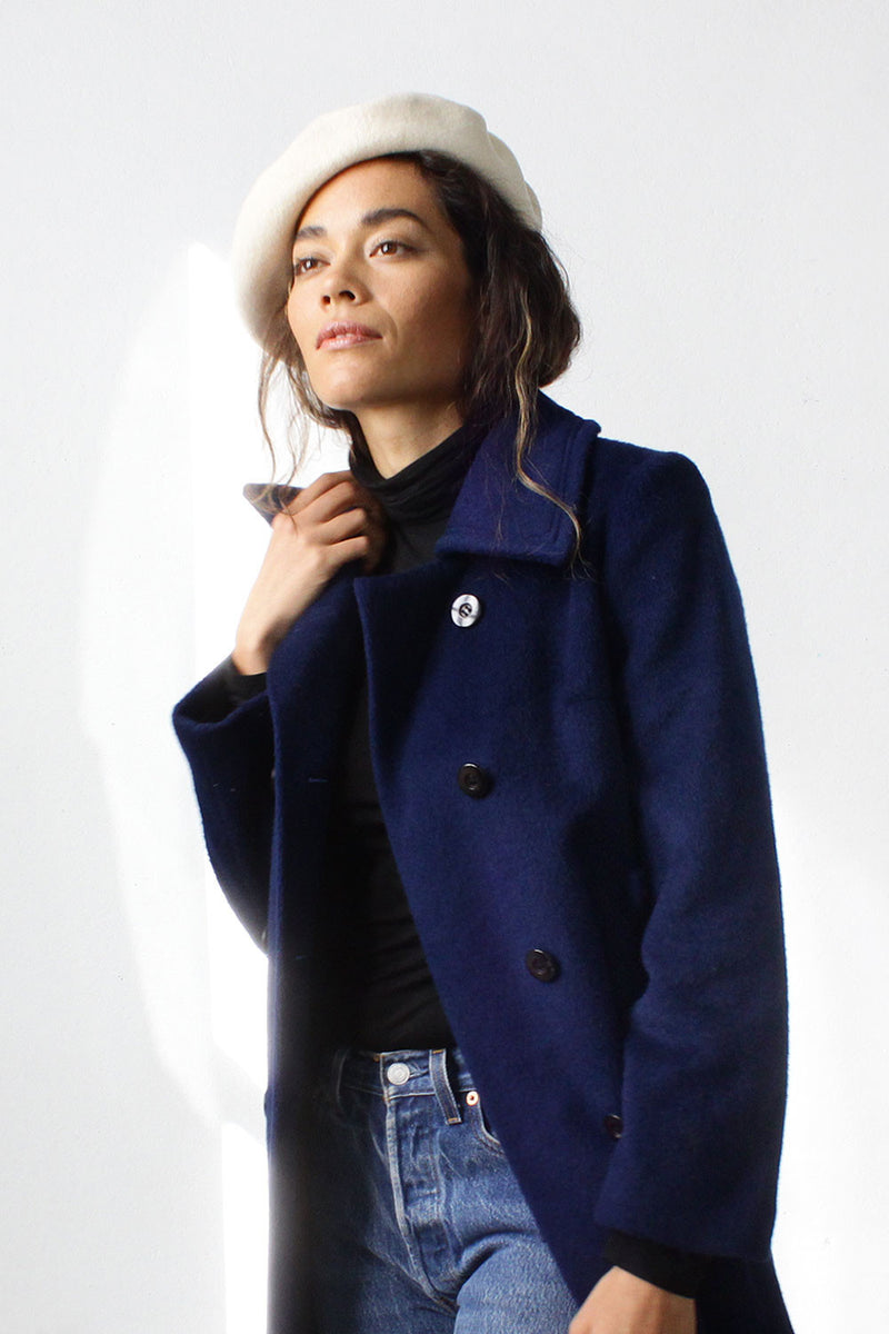 Mod Midnight Blue Coat S