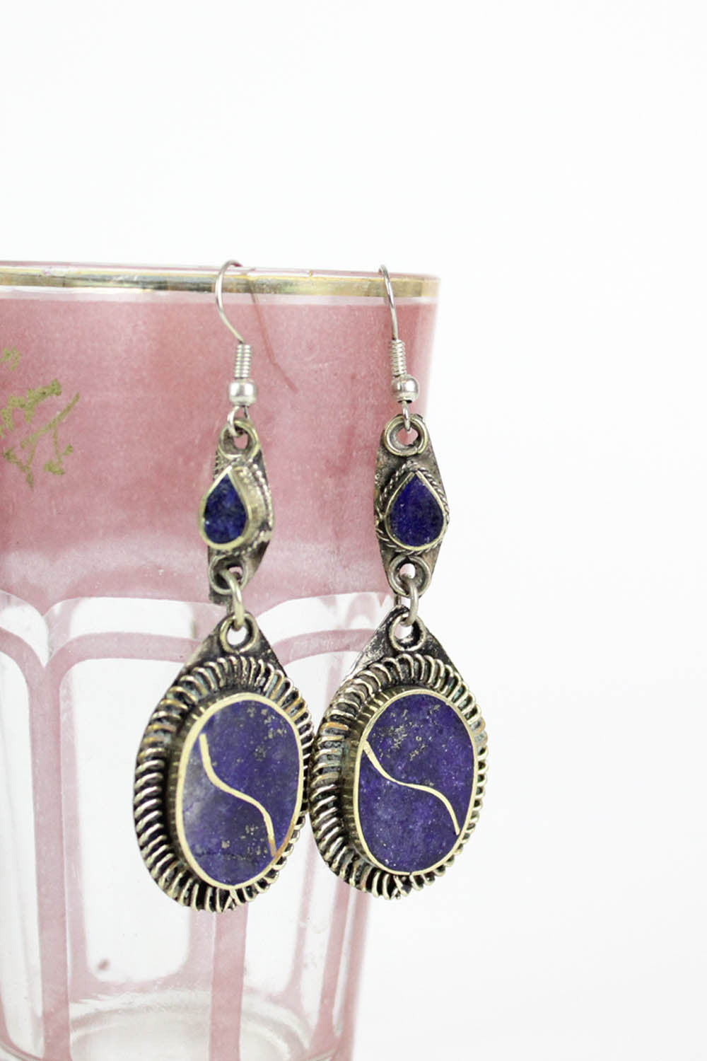 Lapis Dangle Earrings