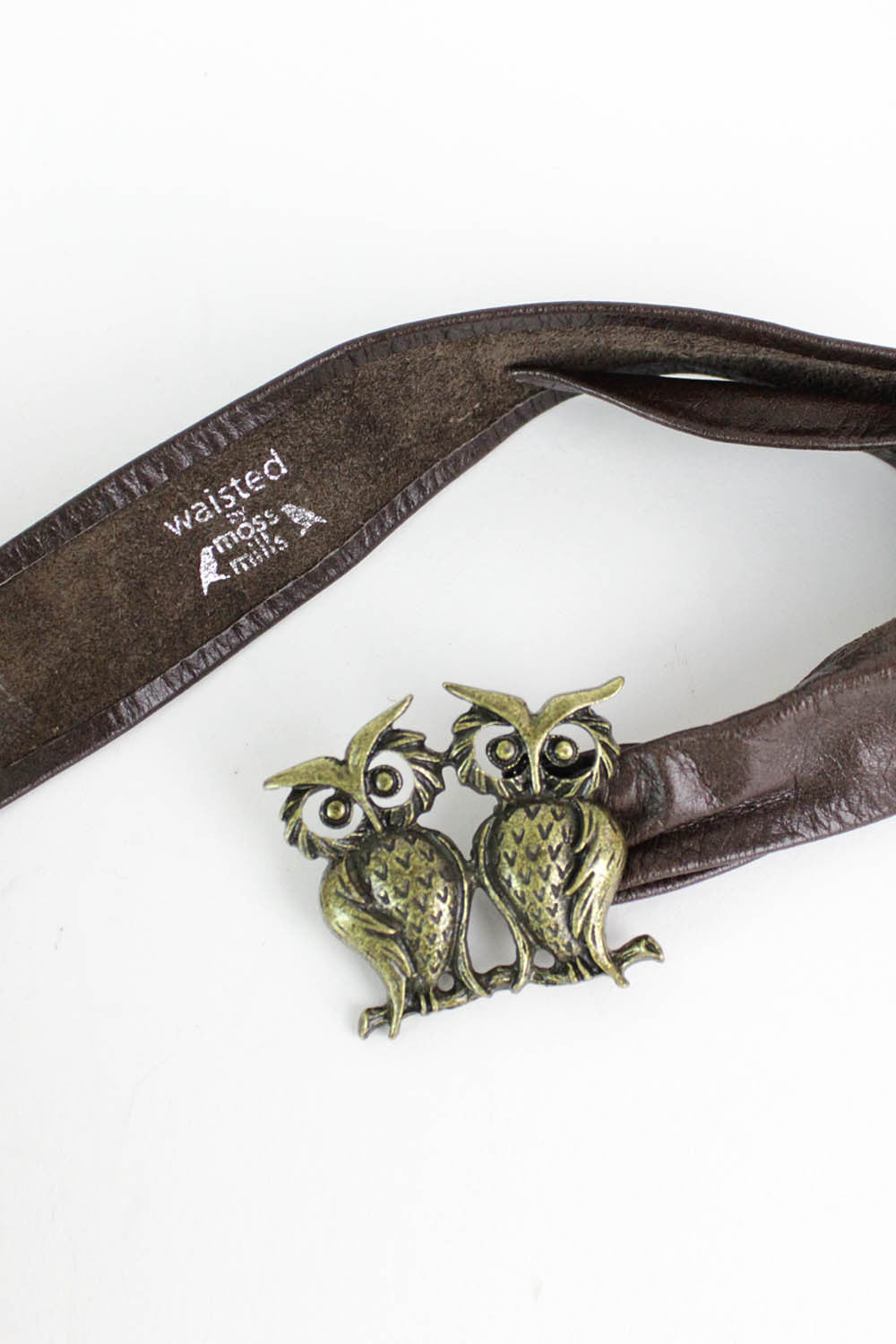 Owl Clan Leather Belt