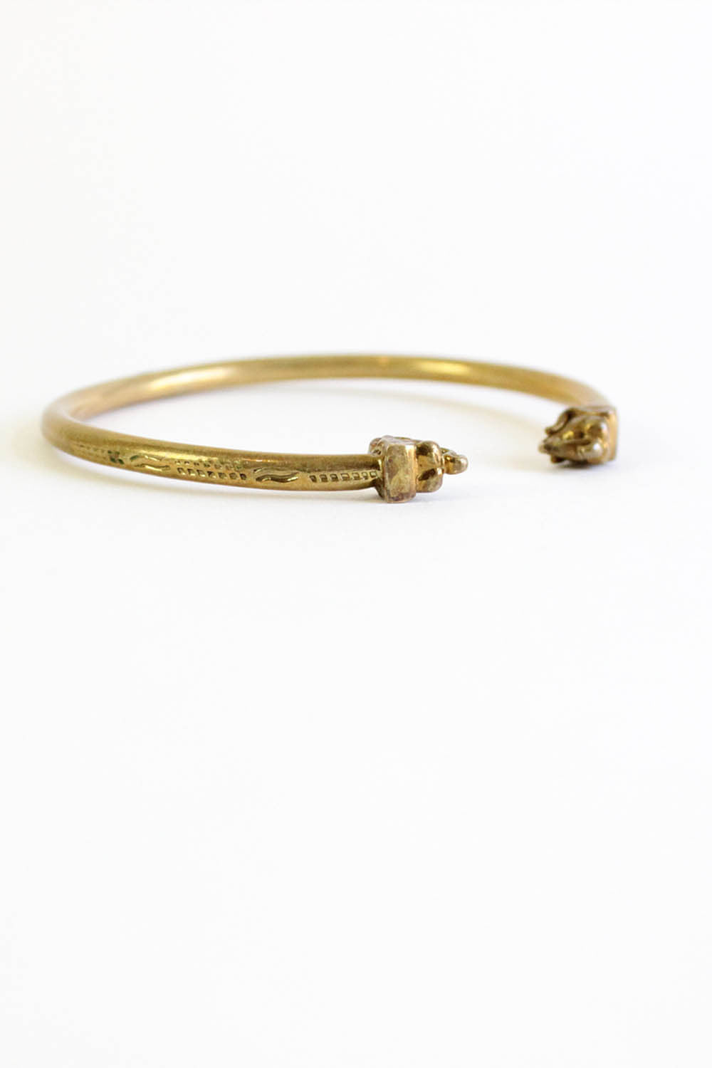 Brass Elephant Armcuff