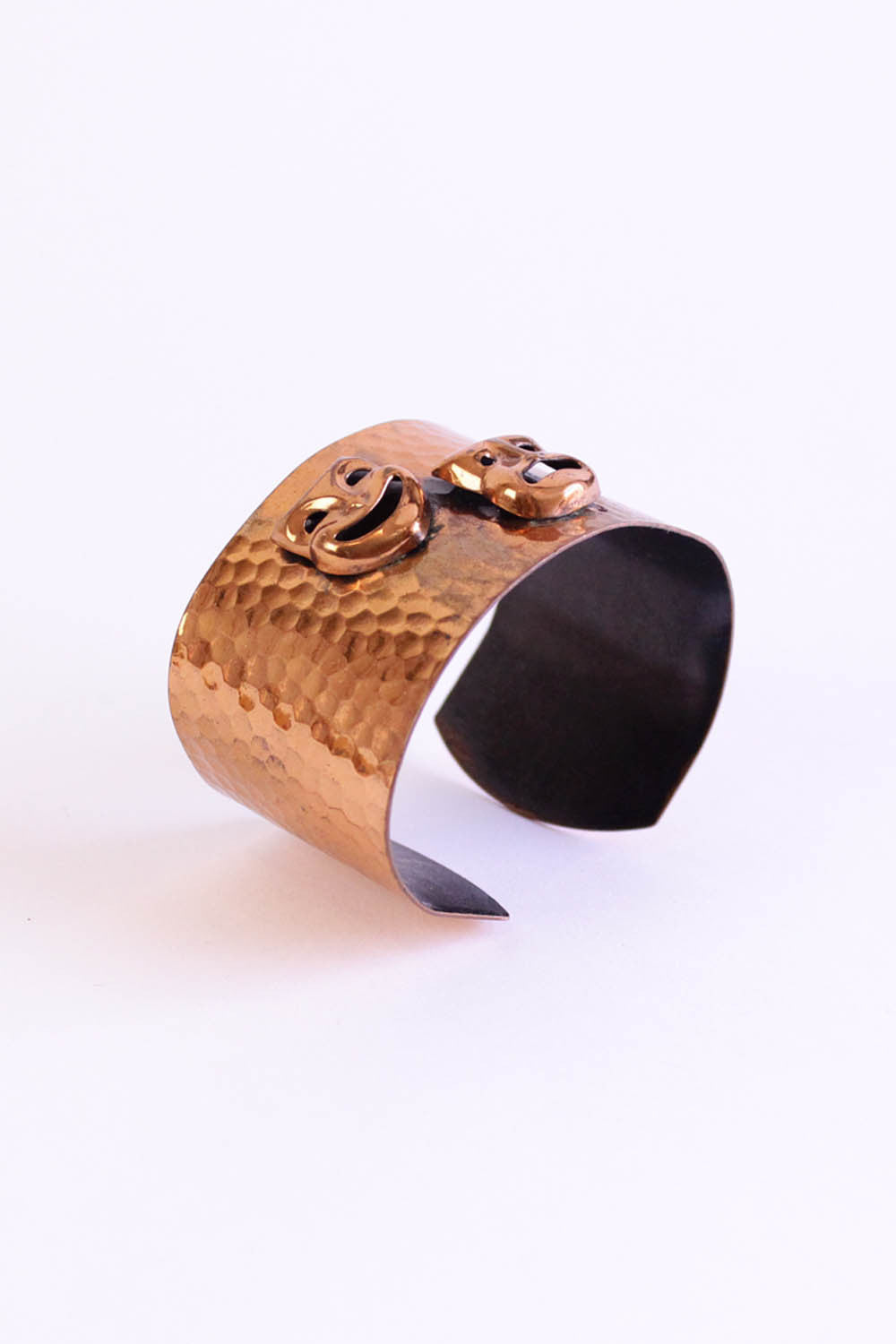 Hammered DRAMA Cuff